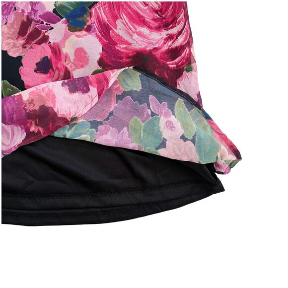 NWT Lulus Floral Halter Midi Dress Sz S Pink Romantic Prom HOCO Wedding Chiffon - Picture 7 of 9